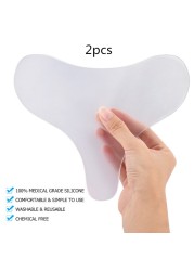 Reusable Silicone Wrinkle Removal Sticker Face Forehead Neck Eye Sticker Pad Anti Aging Patch Face Lifting Mask Skin Care Tools