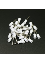 100pcs/bag Dental Polishing Brush Profi RA Brush Shank Flat Latch Nylon Teeth Prevention