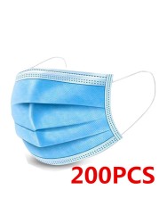 Disposable children face masks 3 ply protective kids mouth mask jetable breathing mask mascarillas quiurgicas gay niños