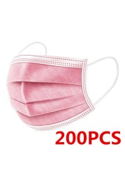 Disposable children face masks 3 ply protective kids mouth mask jetable breathing mask mascarillas quiurgicas gay niños