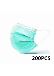 Disposable children face masks 3 ply protective kids mouth mask jetable breathing mask mascarillas quiurgicas gay niños