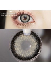 Eyeshire Eye Color Contact Lenses 1 Pair Natural Colored Lenses Yearly Cosmetic Lens Brown Cosmetic Lenses Contact Lens