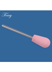 1pc Silicone Nail Drill Bits Milling Cutter for Manicure Burr Buffer for Electric Machines Nail Art Grinder Cuticle Cutter Tools