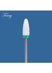 1pc Silicone Nail Drill Bits Milling Cutter for Manicure Burr Buffer for Electric Machines Nail Art Grinder Cuticle Cutter Tools