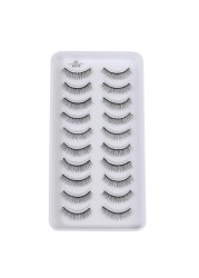 QUXINHAO wholesale 10 pairs lashes eyelashes cilios 3d mink lashes mink eyelashes wholesale false eyelashes maquiagem