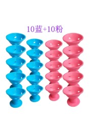 10/20/set Soft Rubber Magic Hair Care Rollers Silicone Hair Curler No Heat No Clip Hair Styling Curling DIY Tool for Hair Curler