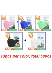 mascarillas ffp2 niños kn95 kids masks mascarilla ffp2 infantil colores 6-9 years mascarilla fpp2 homology ada baby face mask