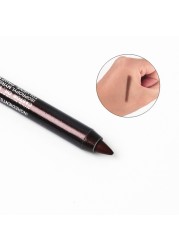 1pc Selling Charming Women Long※ Waterproof Eyeliner Pencil Pigment Silver Color Eyeliner Beauty Makeup Beauty Tools