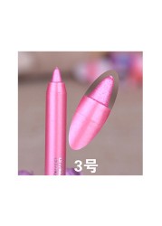 1pc Selling Charming Women Long※ Waterproof Eyeliner Pencil Pigment Silver Color Eyeliner Beauty Makeup Beauty Tools