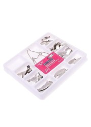 3 set dental saddle contoured matrices metal matrix universal set with spring clips