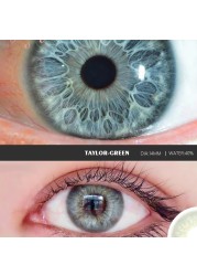 AMARA Contact Lenses 2pcs Colored Lenses Yearly Eyes Colored Contacts Beauty Eye Contacts Cosmetic Lens Colored Contact Lens