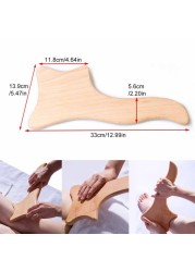 Tcare Wooden Body Foot Massager Device Reflexology Acupuncture Thai Massage Roller Therapy Scrap Meridians Lymphatic Health Care