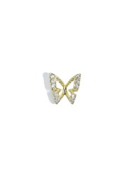 Nail Art Butterfly Jewelry 3D Super Flash Rhinestone Nail Decoration Opal Bow Zircon Rhinestone Butterfly Shape