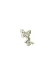 Nail Art Butterfly Jewelry 3D Super Flash Rhinestone Nail Decoration Opal Bow Zircon Rhinestone Butterfly Shape