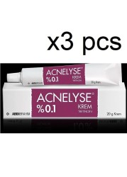 ACNELYSE 0.1 Skin Cream Retinol Vitamin A Acne Treatment Fine Wrinkles Papules & Pimples Maximum Strength Long Expiry Better