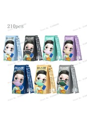 Newly Upgraded Adult Ffp2 Kn95 Mask 3D Four Layer Independent Protection Packaging Disposable Mask Display Box