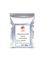 100-1000g الطبيعية الكرمة مسحوق مستخلص من الشاي 98% DHM Dihydromyricetin المضادة للأكسدة تقليل مستويات السكر في الدم والدهون في الدم