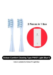 Oclean X Pro Elite/X Pro/F1/Air 2/One 2/4pcs Replacement Brush Heads for Electric Toothbrush Deep Cleaning Toothbrush Heads