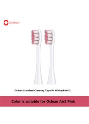 Oclean X Pro Elite/X Pro/F1/Air 2/One 2/4pcs Replacement Brush Heads for Electric Toothbrush Deep Cleaning Toothbrush Heads