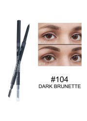 PHOERA 5 Color Natural Long Lasting No Blooming Double Ended Eyebrow Pencil Waterproof Sweatproof No Fading Eyebrow Pen TSLM1