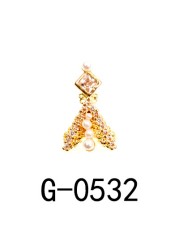 Net Red Hot Nail Bear Accessories Manicure Bear Zircon Jewelry Mechanical Bear Activity G0513 Nail Art Decor