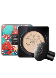 Mushroom Head BB Air Cushion Foundation CC Cream Women Waterproof Concealer Brighten Face Base Tone Korean Cosmetic Makeup TSLM1