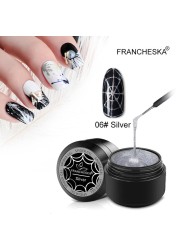 8ml Spider Line Nails Art Gel Polish UV Colors Painting Gel Nail Polish Spider Gel Varnish Web Stickers Gel Dropship TSLM1