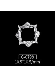 New Nail Art Jewelry Nail Art Zircon Flower Pendant Wild Nail Art Diamond Nail Art Zircon Jewelry G-0783