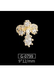 New Nail Art Jewelry Nail Art Zircon Flower Pendant Wild Nail Art Diamond Nail Art Zircon Jewelry G-0783