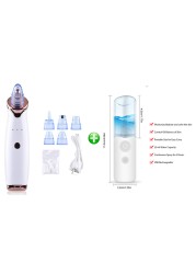 Blackhead Remover Device Pore Acne Pimple Removal Face T Area Nose Water Bubble Cleaner Vacuum Suction Facial Diamond Dirty Oil Steamer