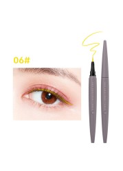 DEROL Easy To Smudge Eyeliner Pen Not Easy To Fade Waterproof Quick Drying Eyeliner Fashion Women Cute Makeup 8 Colors Optional