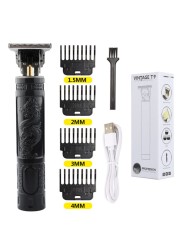 Electric men's shaver trimmer for men cordless razor T9 hair cutting machine beard trimmer cordless shaver