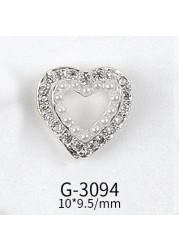 Net Red Nail Art Zircon Love Jewelry Series Candy Love LOVE Double Layer Three-dimensional Love Preservation G-3089