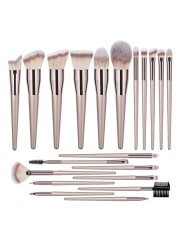 XJING 10/14/20pcs Professional Makeup Brushes Eye Shadow Make Up Brush Blending Kit Eyeliner Eyebrow Foundation Cosmetic Brushes Kit