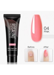 Rosalind 15ml Poly UV Nail Extension Gel 102 Colors Nail Art Design Manicure Semi Permanent Varnish Nail Polish Building Gel