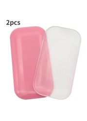 1/2pcs Eyelashes Grafting Tools False Eyelashes Extension Silicone Pad Reusable Eyelashes Extension Holder Forehead Pads Makeup Tool