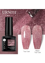 ur sugar 7.5ml gel polish manicure for nails christmas semi permanent vernes top coat soak off uv led gel color glitter varnish