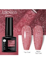 ur sugar 7.5ml gel polish manicure for nails christmas semi permanent vernes top coat soak off uv led gel color glitter varnish