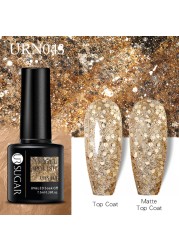 ur sugar 7.5ml gel polish manicure for nails christmas semi permanent vernes top coat soak off uv led gel color glitter varnish