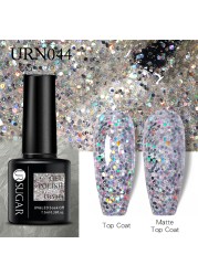 ur sugar 7.5ml gel polish manicure for nails christmas semi permanent vernes top coat soak off uv led gel color glitter varnish