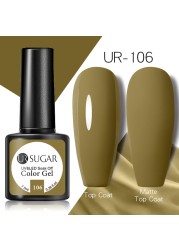 ur sugar 7.5ml gel polish manicure for nails christmas semi permanent vernes top coat soak off uv led gel color glitter varnish