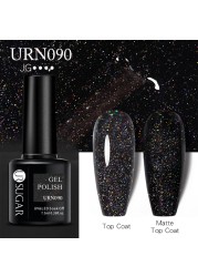 ur sugar 7.5ml gel polish manicure for nails christmas semi permanent vernes top coat soak off uv led gel color glitter varnish