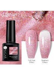 ur sugar 7.5ml gel polish manicure for nails christmas semi permanent vernes top coat soak off uv led gel color glitter varnish