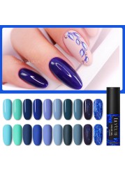 LILYCUTE 14 Colors 5ml Polish Line Gel Kit Nail Art Design UV/LED Nail Polish Drawing Polish DIY Painting Varnish Liner Gel