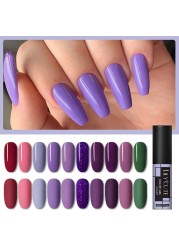 LILYCUTE 14 Colors 5ml Polish Line Gel Kit Nail Art Design UV/LED Nail Polish Drawing Polish DIY Painting Varnish Liner Gel