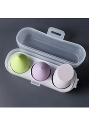 3pcs/set Makeup Sponge With Box Female Cosmetic Blender Puff Foundation Powder Beauty Tool Esponjas Para Maquillaje