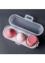 3pcs/set Makeup Sponge With Box Female Cosmetic Blender Puff Foundation Powder Beauty Tool Esponjas Para Maquillaje