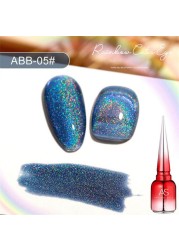 2022 commonly used nail gel fluorescent spar sham universal bright color cat eye mother of pearl nail gel