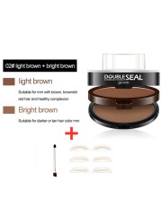 Eyebrow Seal Waterproof Long Lasting Professional Double or Single Layer Makeup Palette Enhancers Lazy Seal Eye Brow Shadow