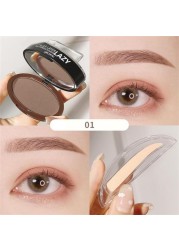 Eyebrow Seal Waterproof Long Lasting Professional Double or Single Layer Makeup Palette Enhancers Lazy Seal Eye Brow Shadow